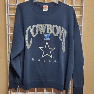 Dallas Cowboys Navy Long Sleeve Top